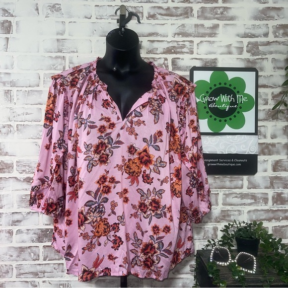 Candace Cameron Bure Pink Blouse Elegant and Versatile - Picture 1 of 6